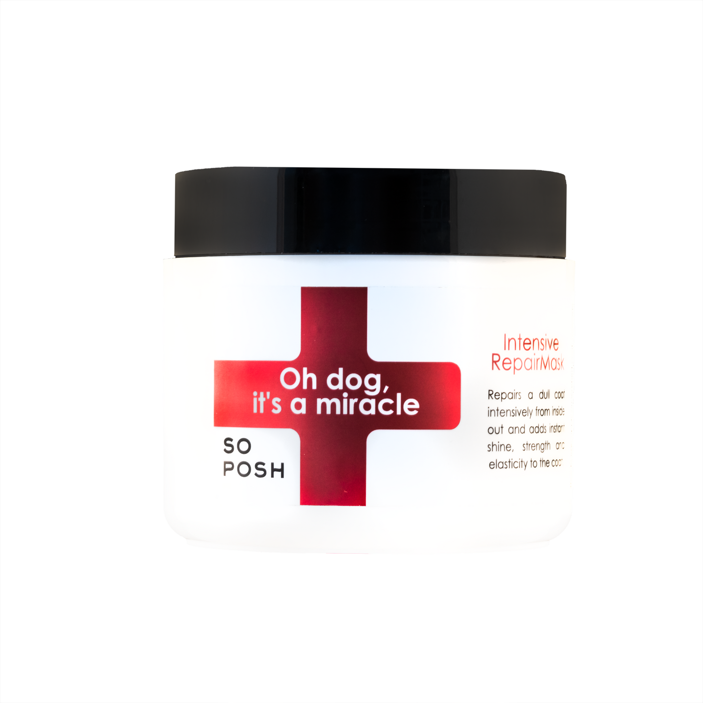 Oh dog, it’s a Miracle Intensive repair mask 500ml